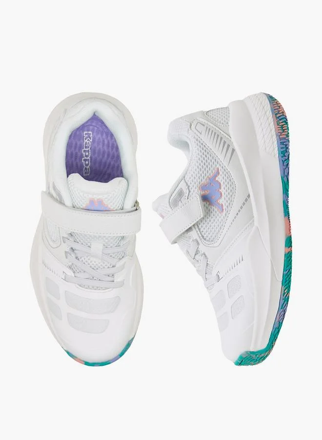 Kappa Girls Hook & Loop Ankle Sneakers